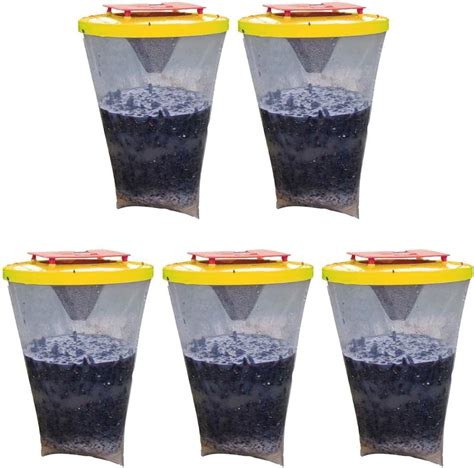 amazon fly trap outdoor|disposable hanging fly trap.